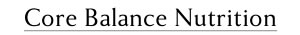 Consumer Balance Nutrition